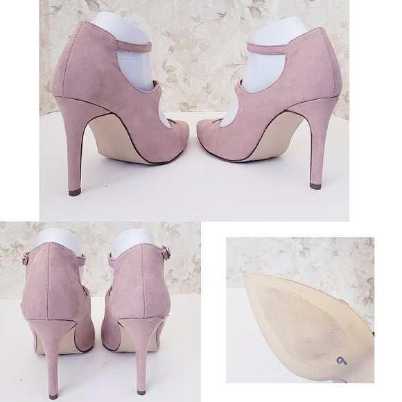 JUSTFAB Pointed Toe Strapped Heels - Picture 4 of 4